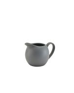 Genware Porcelain Matt Grey Jug 14cl/ 5oz
