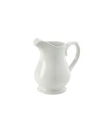 Genware Porcelain Traditional Serving Jug 14cl/ 5oz