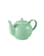 Genware Porcelain Green Teapot 45cl/ 15.75oz