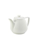 Genware Porcelain Contemporary Teapot 92cl/ 32oz