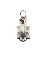 Genware Oil  Vinegar & Cruet Set with Stand