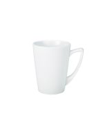 Genware Porcelain Angled Handled Mug 35cl/ 12.25oz