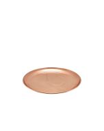 Copper 12" Round Tray 300mm