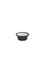 Enamel Ramekin Black 8cm Dia 90ml/ 3.2oz