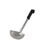 Genware Plastic Handle Soup Ladle Black