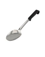 Genware Plastic Handle Spoon Plain Black