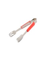 Genware Plastic Handle Buffet Tongs Red