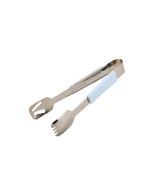 Genware Plastic Handle Buffet Tongs White