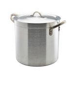 Aluminium Deep Stockpot With Lid 50Litre