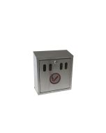 Genware S/St. Wall-Mounted Outdoor Ashtray