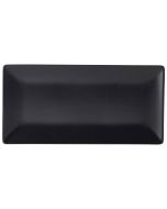 Luna Stoneware Black Rectangular Plate 25 x 15cm/ 10 x 6"