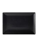 Luna Stoneware Black Rectangular Plate 30 x 20cm/ 12 x 8"