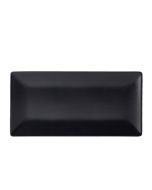 Luna Stoneware Black Rectangular Plate 30 x 15cm/ 12 x 6"