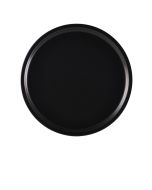 Luna Stoneware Black Pizza Plate 33cm/ 13"