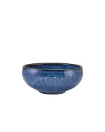 Terra Porcelain Aqua Blue Belly Bowl 14.5cm