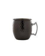 Barrel Gun Metal Mug 55cl/ 19.25oz Hammered