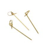 Bamboo Looped Skewers 9cm/ 3.5" (100pcs)