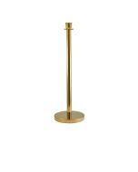 Genware Brass Plated Barrier Post