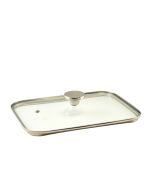 GenWare Glass Lid For Cast Aluminium Roaster 35 x 22cm