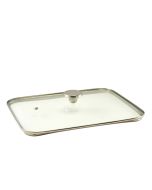 GenWare Glass Lid For Cast Aluminium Roaster 40 x 27cm