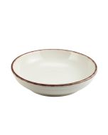 Sereno Stoneware Brown Coupe Bowl 23cm