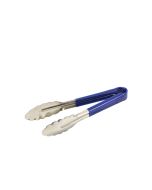 Genware Colour Coded S/St. Tong 23cm Blue