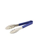 Genware Colour Coded St/St. Tong 31cm Blue