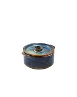 Terra Porcelain Aqua Blue Mini Casserole Dish 10.4cm