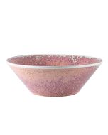 Terra Porcelain Rose Conical Bowl 19.5cm