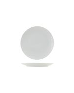 Incise Porcelain Lavara Coupe Plate 20cm