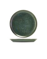 Terra Porcelain Aqua Green Coupe Plate 24cm