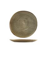 Terra Porcelain Grey Organic Plate 25cm