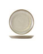 Terra Porcelain Matt Grey Coupe Plate 24cm