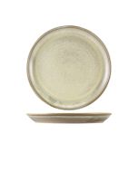 Terra Porcelain Matt Grey Coupe Plate 27.5cm