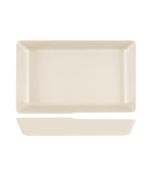 White Copenhagen Melamine GN 1/1 Deep Dish 53 x 32.5 x 8cm