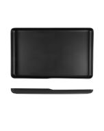 Black Copenhagen Melamine GN 1/1 Platter 53 x 32.5 x 3.5cm