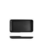 Black Copenhagen Melamine GN 1/3 Platter 32.5 x 17.6 x 3.5cm