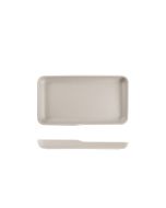 Sand Brown Copenhagen Melamine GN 1/3 Platter 32.5 x 17.6 x 3.5cm