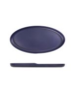 Denim Blue Copenhagen Oval Melamine Dish 47.5 x 24cm