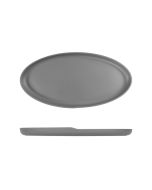 Grey Copenhagen Oval Melamine Dish 47.5 x 24cm