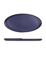 Denim Blue Copenhagen Oval Melamine Dish 55 x 27.5cm