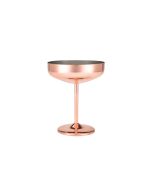 GenWare Copper Plated Cocktail Coupe Glass 30cl/ 10.5oz