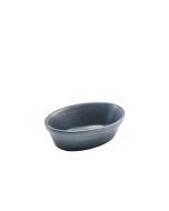 Forge Graphite Stoneware Oval Pie Dish 16cm