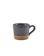 GenWare Kava Dark Grey Stoneware Coffee Cup 28.5cl/ 10oz