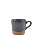 GenWare Kava Dark Grey Stoneware Coffee Cup 34cl/ 12oz