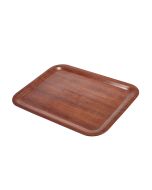 Darkwood Mahogany Tray 60 x 45cm