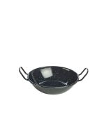 Black Enamel Dish 16cm