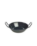 Black Enamel Dish 18cm