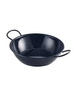 Black Enamel Dish 26cm