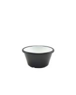 GenWare Melamine Black And White Two Tone Ramekin 59ml/ 2oz